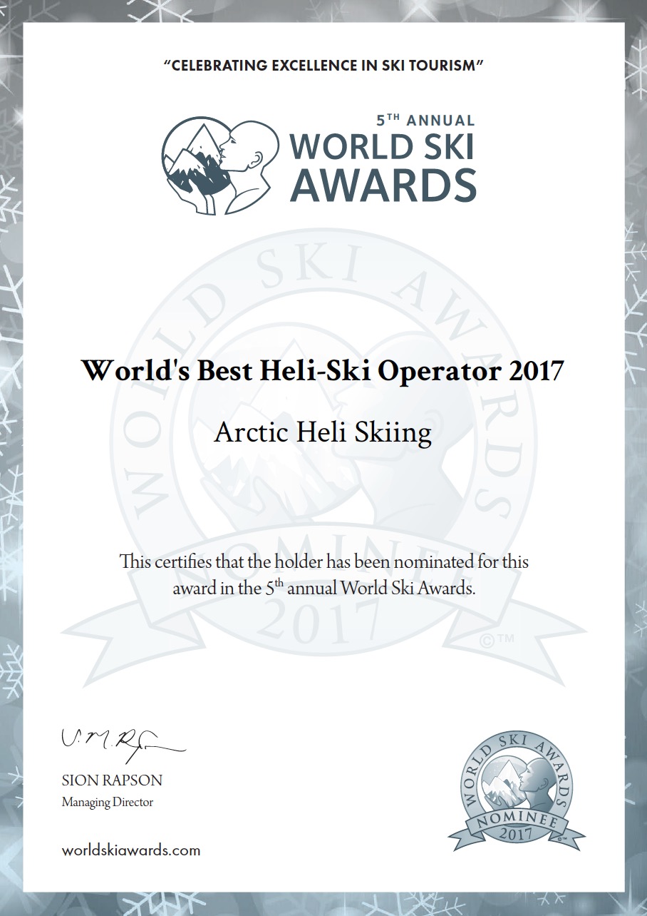 World Ski Awards Nominee