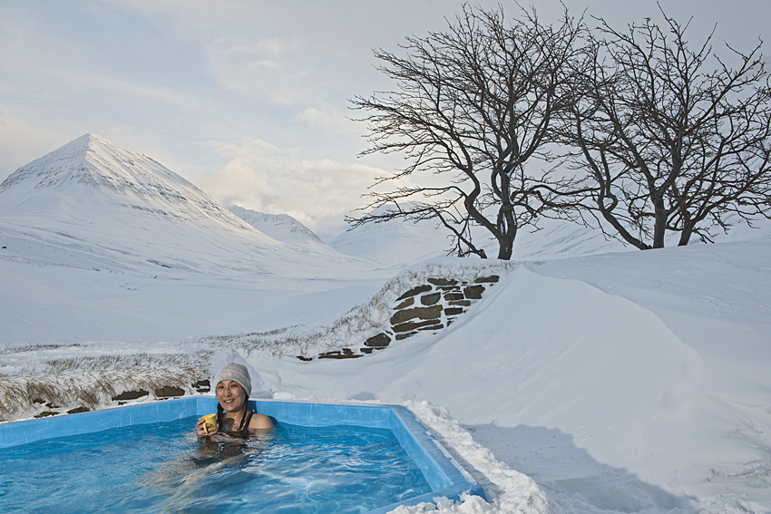 Hottub at Klængshóll 