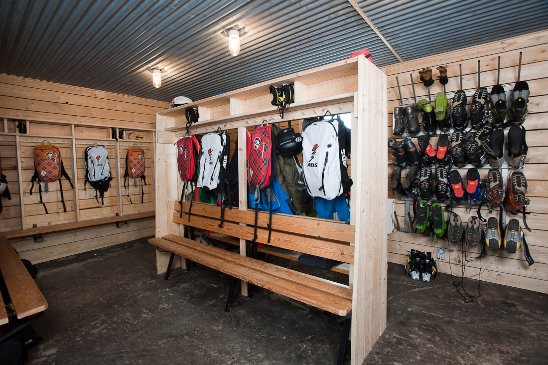 gear at Klængshóll lodge