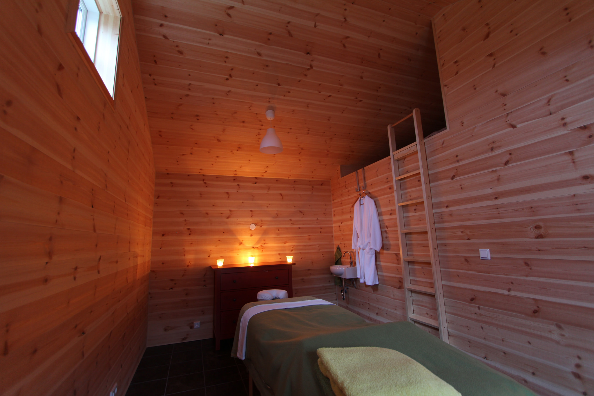 Massage Room at Klængshóll Lodge