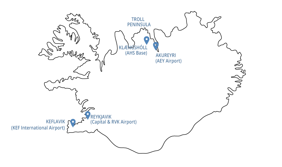 Iceland Map