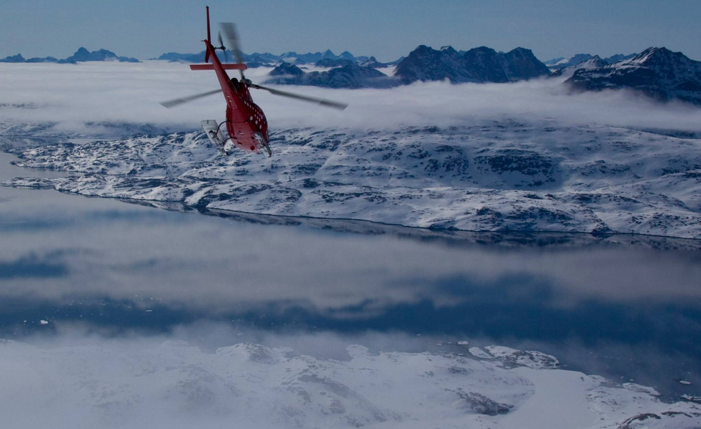 Heli Skiing with Arctic Heli Skiing in East Greenland