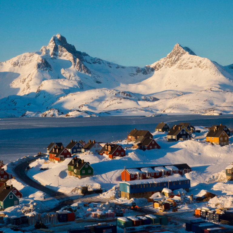 The village of Kulusuk is home to around 200 people that make their living hunting and fishing. Kulusuk is also our heli-skiing base in Greenland.