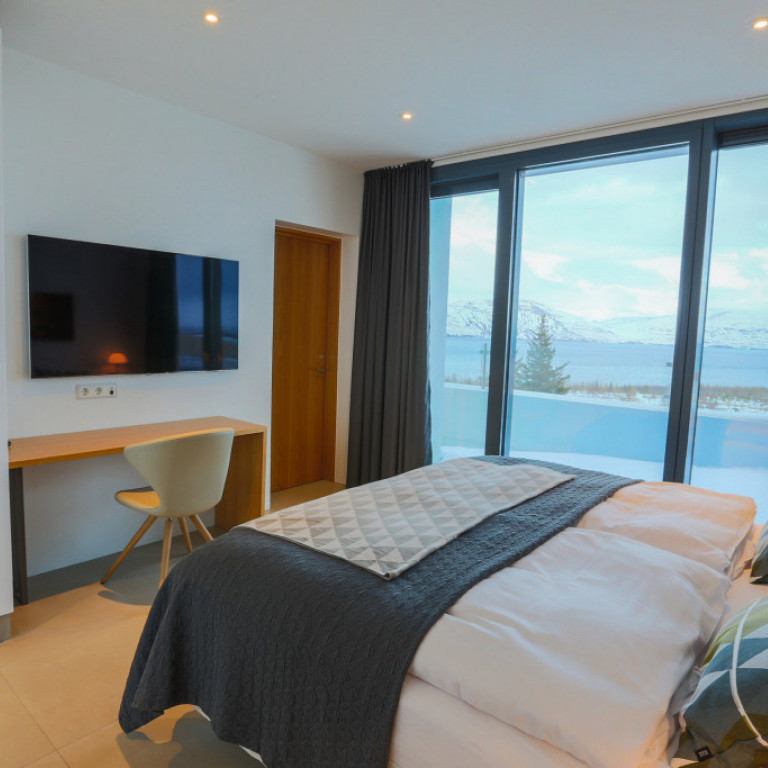 Room with a mountain view