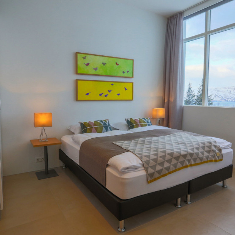 Room with a mountain view