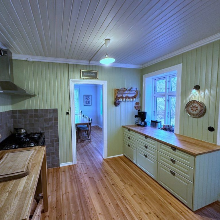 Kitchen on main level