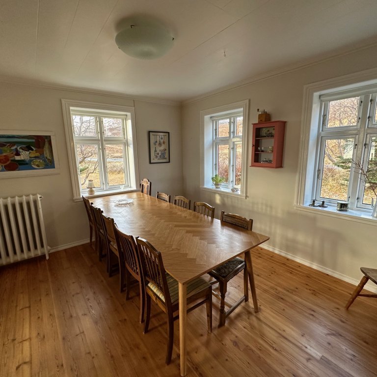 Dining area on main level