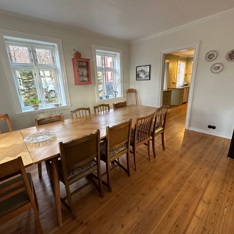 Dining area on main level