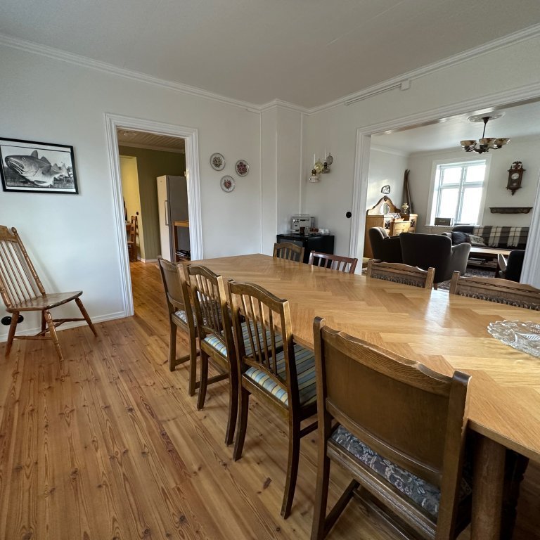 Dining area on main level