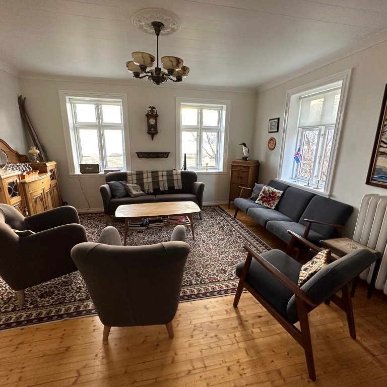 Living room area on main level