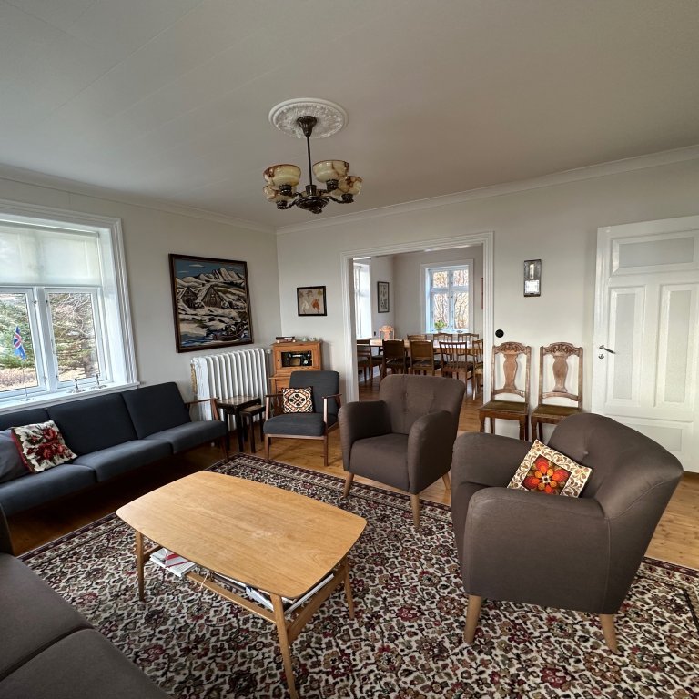Living room area on main level