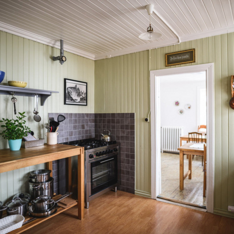 Kitchen on main level
