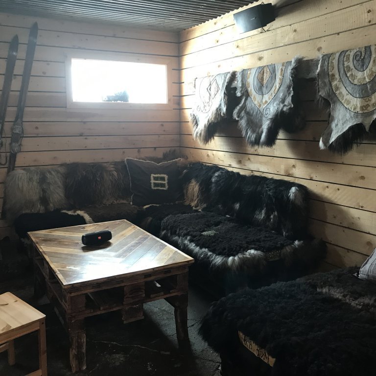 Lounge area of the barn