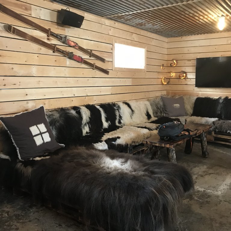 Lounge area of the barn
