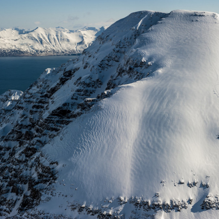 Can you spot the skier? ©Yves Garneau