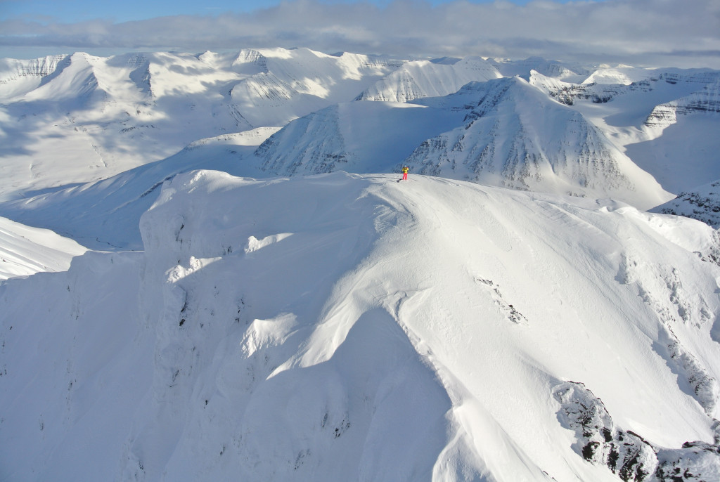 Heli-skiing with Arctic Heli Skiing in Iceland