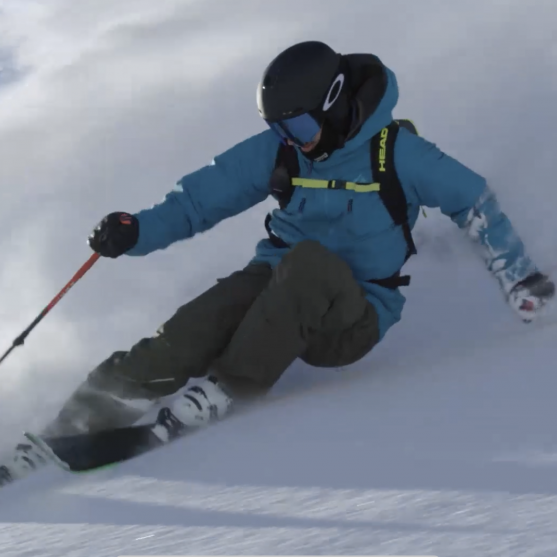 Victor Major tearing up the Troll Peninsula