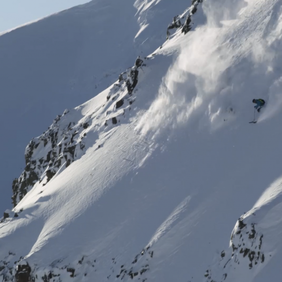Skiing on the Troll Peninsula