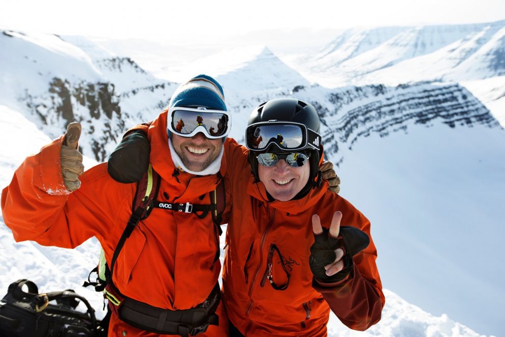 Heliskiing in Iceland