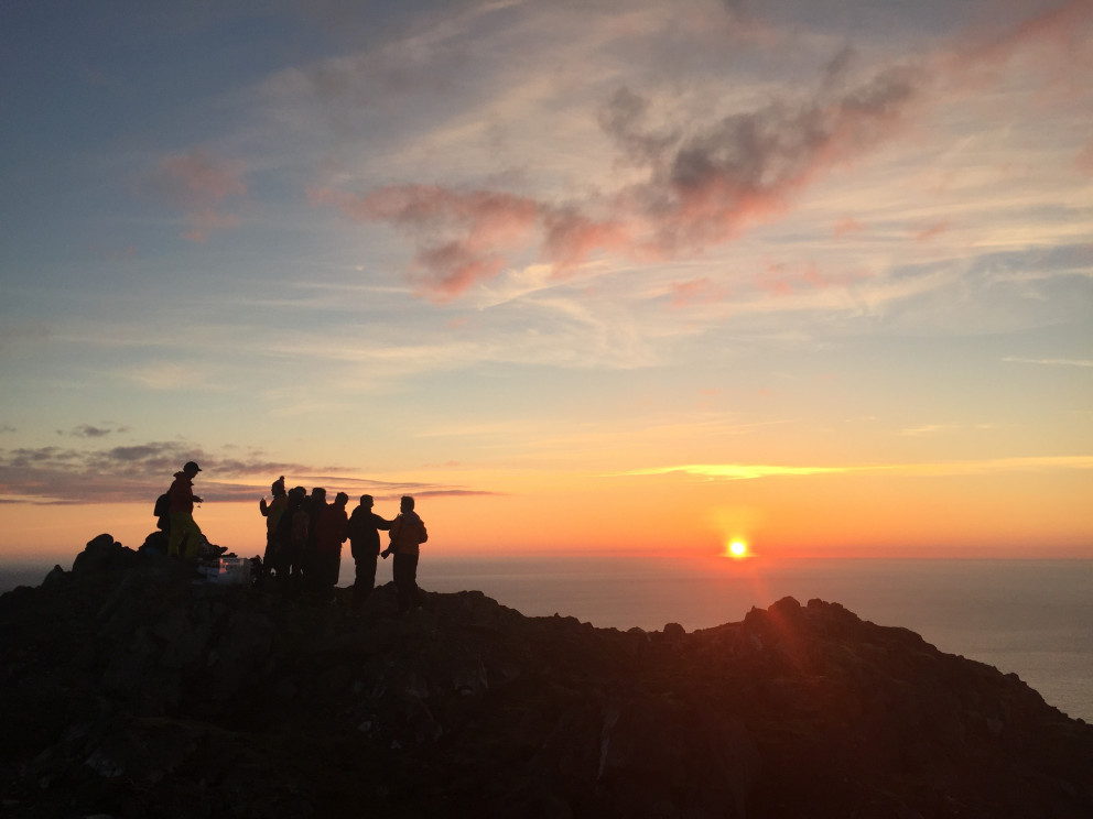 A toast to the Midnight Sun