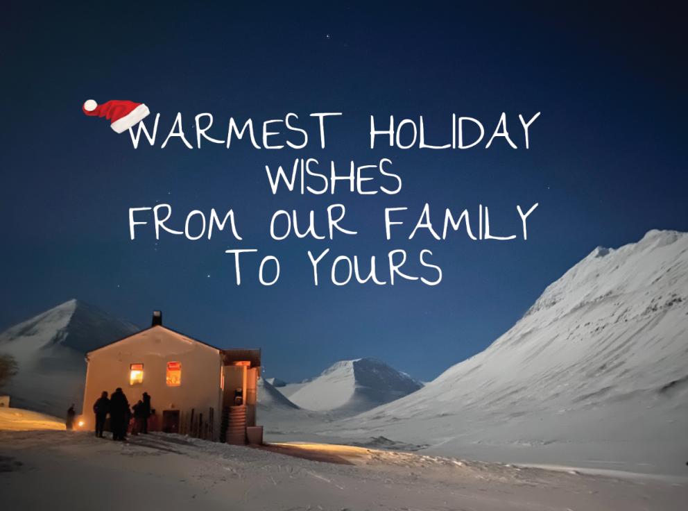 Happy Holidays from Arctic Heli Skiing Iceland