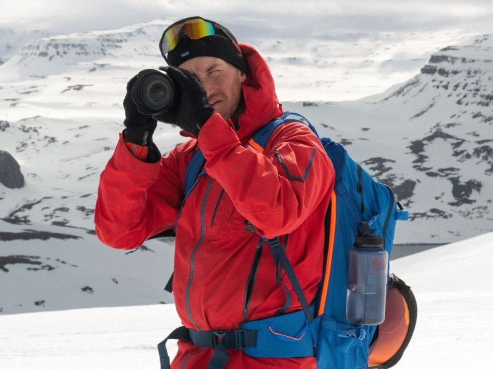 Filmmaker Cameron Hall with Holmlands Productions