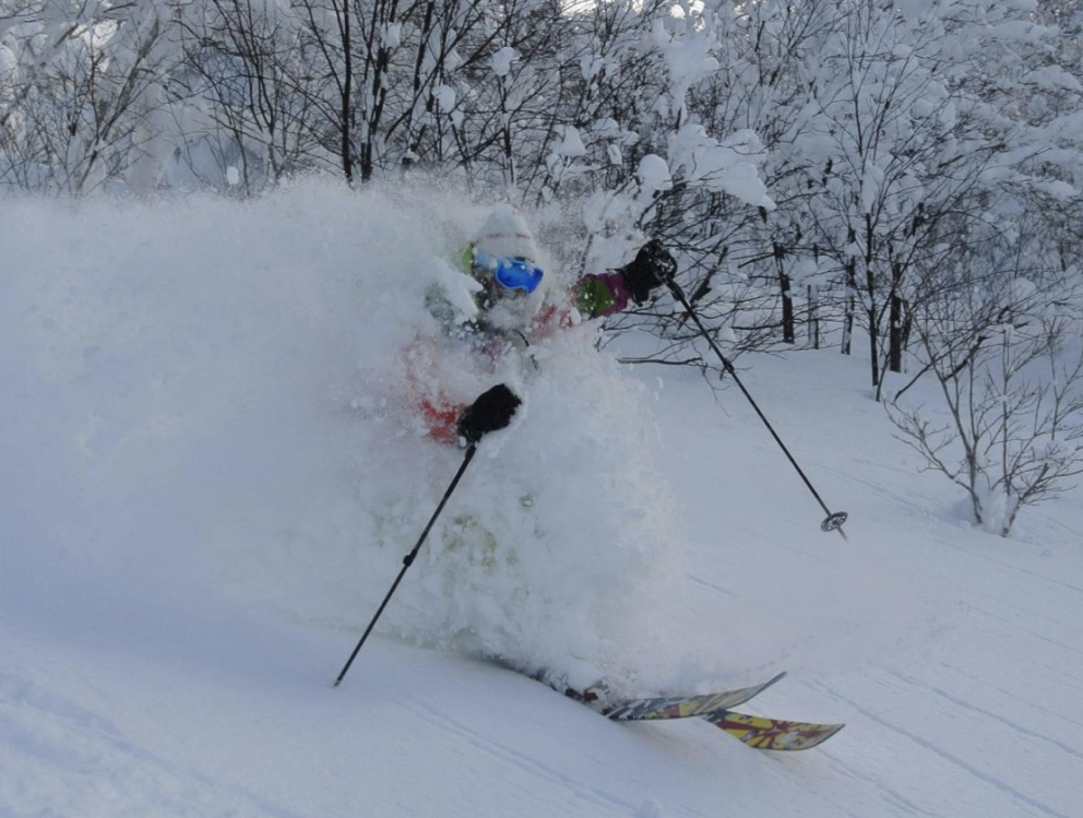 Bottomless powder in Japan
