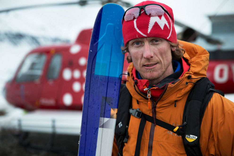 Jökull Bergmann the founder of Arctic Heli Skiing Iceland
